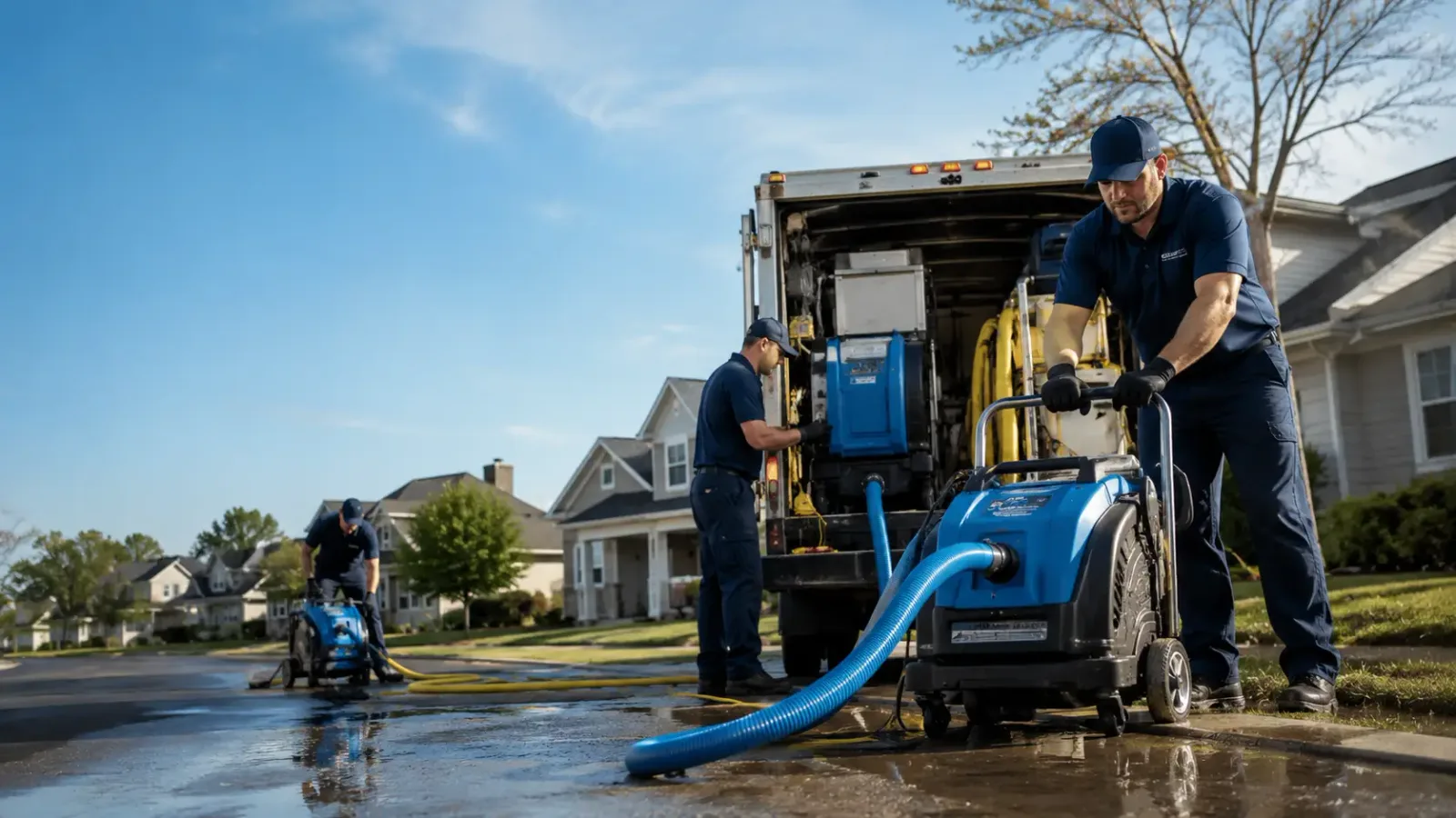Flood Damage Cleanup in Danese, WV